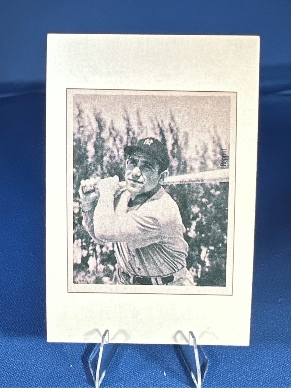 1990 Bowman Yogi Berra 1948 Bowman Replica Reprint Sweepstakes Insert Yankees